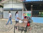 ศูนย์พักคอย ประตำบลม่วงงาม ณ โรงอาหาร โรงเรียนวัดบ้านโคก (มงคลประชาสรรค์) ส่งตัวกลุ่มเสี่ย...