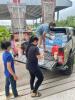 รับมอบน้ำดื่มและวัตถุดิบในการปรุงอาหาร...